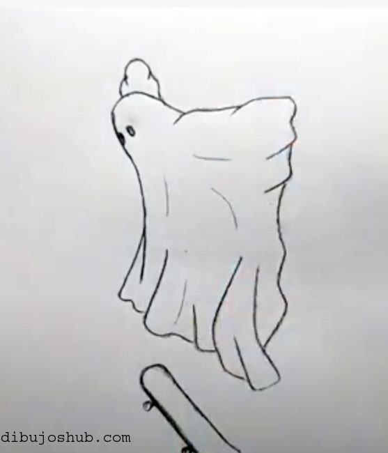 Aprenda cómo crear un dibujo de fantasma en solo un día con este tutorial fácil de seguir.